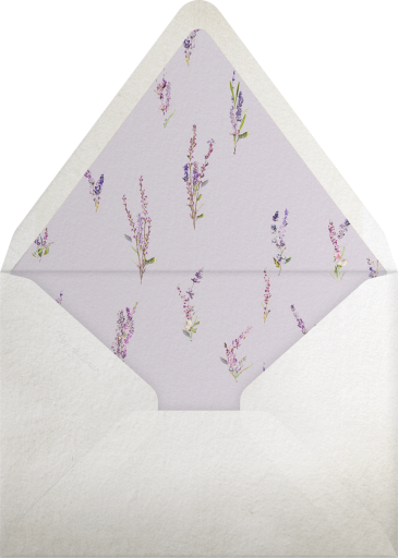 French Lavender -  Monique Lhuillier Envelope