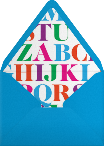 Baby Band (Photo) - Paperless Post Envelope