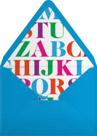 Baby Band (Photo) - Paperless Post Envelope