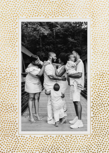 Konfetti Photo - Holiday Card by Kelly Wearstler