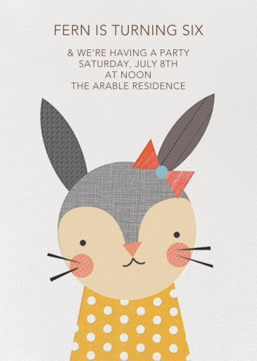 Girl Rabbit by Petit Collage