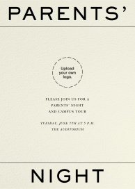 Top to Bottom - School Event Invitation by Paperless Post