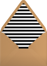 Hopscotch Numbers Invitation Envelope