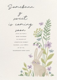 Somebunny Sweet - Baby Shower Invitation by Paperless Post