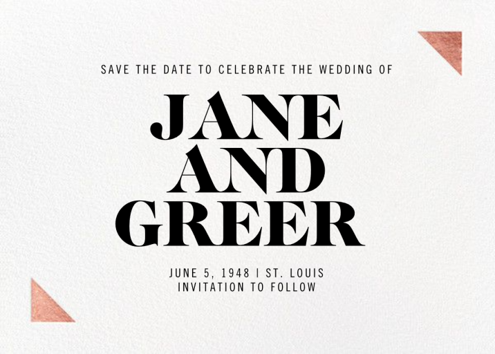 Palermo - Save the Date by Paperless Post