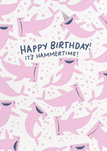 Hammertime - Funny Birthday Card by Hello!Lucky
