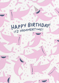 Hammertime - Birthday Card by Hello!Lucky