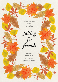 Falling For Fall by Paperless Post