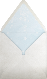 Falling Blossoms (Save the Date) -  Monique Lhuillier Envelope