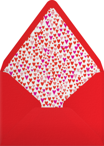 Peacock valentine - Mr. Boddington's Studio Envelope