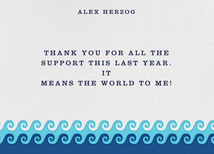 Wave on Wave - Stationery by Jonathan Adler