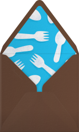 Latkes and Laughter - Paperless Post Envelope