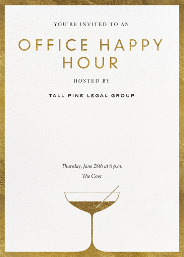 Espresso Martini (Customizable Template) by Paperless Post