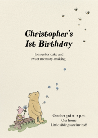 A Little Honey - First Birthday Invitation by Paperless Post