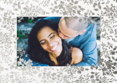 Richmond Park (Photo Save the Date) by Oscar de la Renta