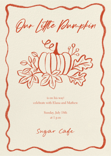 Thankful Pumpkin by Paperless Post