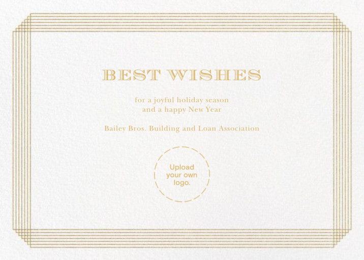 Escalier (Greeting) - Horizontal - Holiday Card by Paperless Post