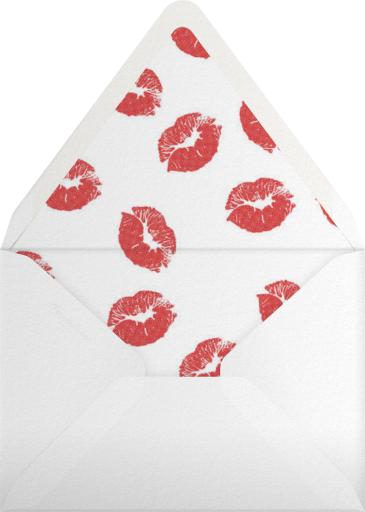 Lipstick Heart (New) - Paperless Post Envelope