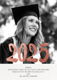 Person of the Year Photo - Graduation Card by Paperless Post