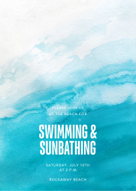 Tides - Summer Party Invitation by Paperless Post