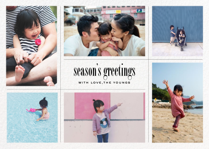 Multi Picture - Holiday Card by Paperless Post