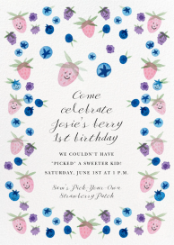 Berry Sweet - Birthday Invitation by Paperless Post
