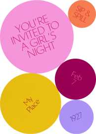 Circular Fusion - Get-Together Invitation by Both