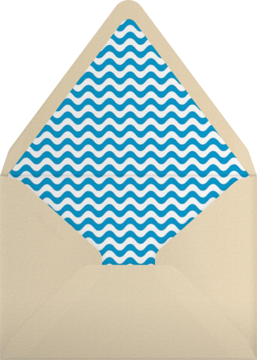 Beach Scene - Paperless Post Envelope