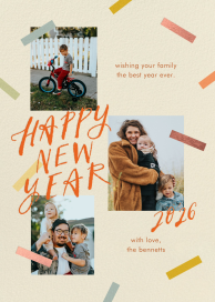 New Confetti - Greeting Card by Paperless Post