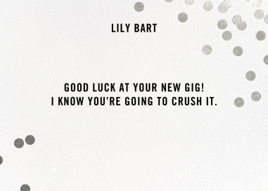 Confetti (Stationery) - Greeting Card by kate spade new york
