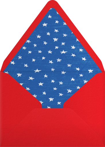 Grand Old Flag - Paperless Post Envelope