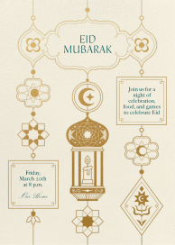 Moon and Lantern by Paperless Post