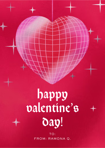 I Love the Night Life - Valentine's Day Card by Paperless Post