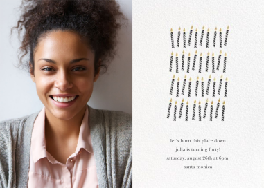 Many Candles Photo by Sugar Paper