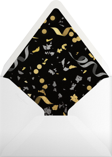 Photo Gold 2027 Year In Review Card Envelope