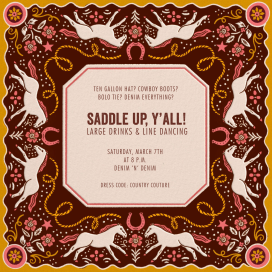 Western Ponies by Hello!Lucky