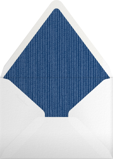 Happy Hanukkah Menorah Texture - Paperless Post Envelope