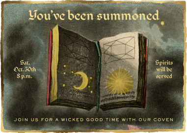 Book of Shadows - Invitation by John Derian