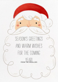 Whitebeard - Christmas Card by Paperless Post