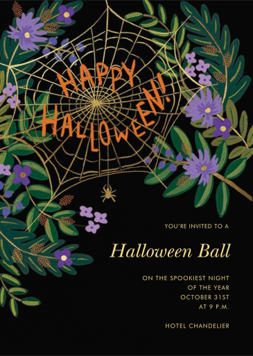 Spooky Soiree - Halloween Invitation by Rifle Paper Co.
