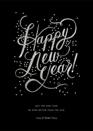 Shimmering New Year - Greeting by Rifle Paper Co.