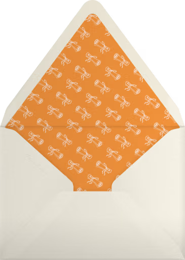 Textured Mortar Board - Paperless Post Envelope