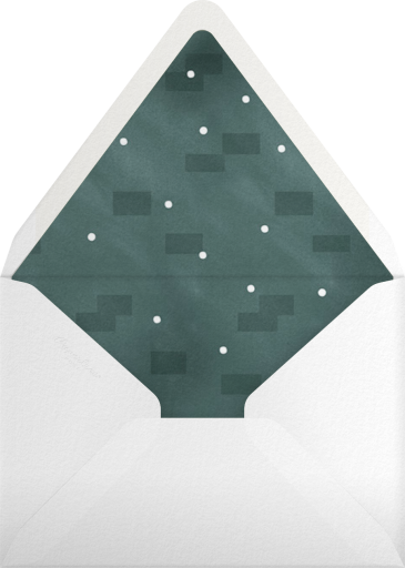 Shining Wreath - Paperless Post Envelope