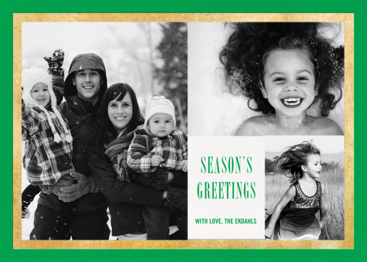 Bordure - Holiday Card by Paperless Post