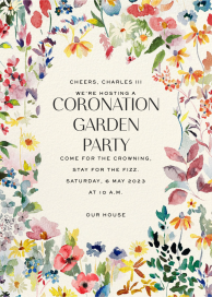 Felda - Coronation Party Invitation by Liberty