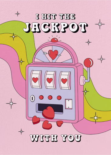 Get Lucky - Valentine's Day Card by Party Mountain