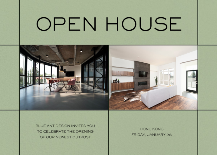 On the Grid - Open House Invitation by Paperless Post