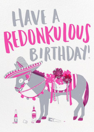 Redonkulus - Birthday Card by Hello!Lucky