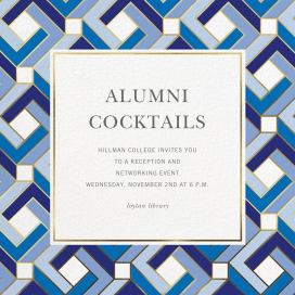 Penrose - Alumni Event Invitation by Jonathan Adler