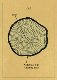 Cross Section - Anniversary Card by Paperless Post